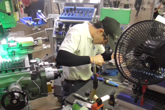 第63回技能五輪全国大会の様子