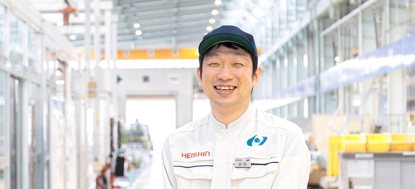 技術担当 小川 晃平のインタビューの口絵